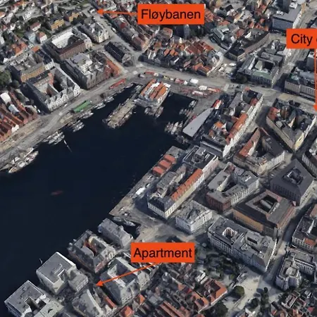 Leilighet Live In Historic Building - View To Bryggen